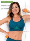 ACTIVE FIT Donna Top space 3 L/XL, Azzurro/Fuxia фото 3 — EstoreClothes