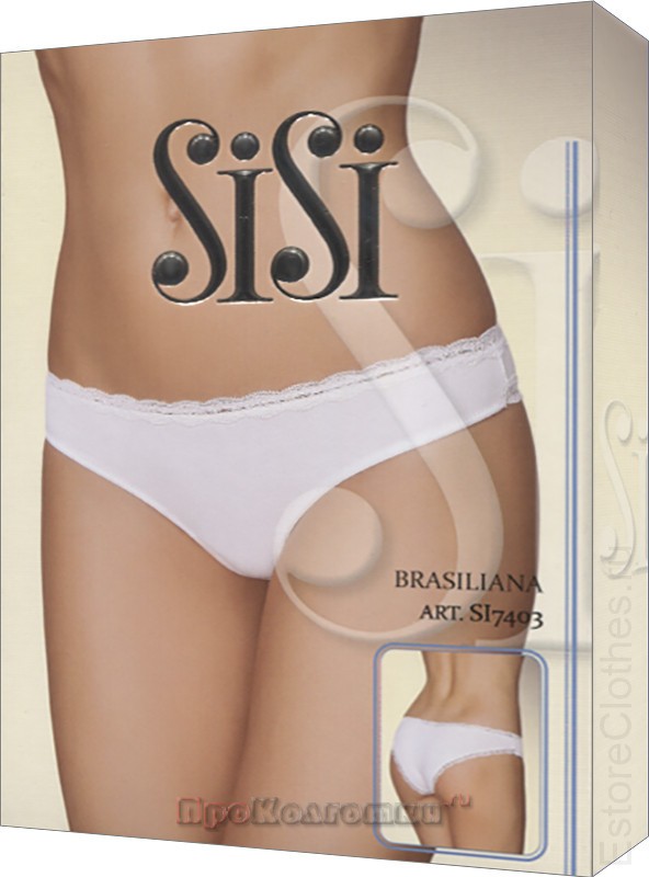SISI INTIMO art. Si7403 Brasiliana XL(50), Avorio фото 1 — EstoreClothes