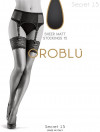 Чулки OROBLU BAS SECRET 15 1-S, 15 den, Black фото 1 — EstoreClothes