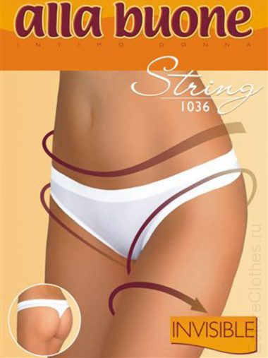 Трусы ALLA BUONE INVISIBLE 1036 String — EstoreClothes