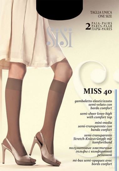 Эластичные гольфы SISI MISS 40 Gambaletto — EstoreClothes