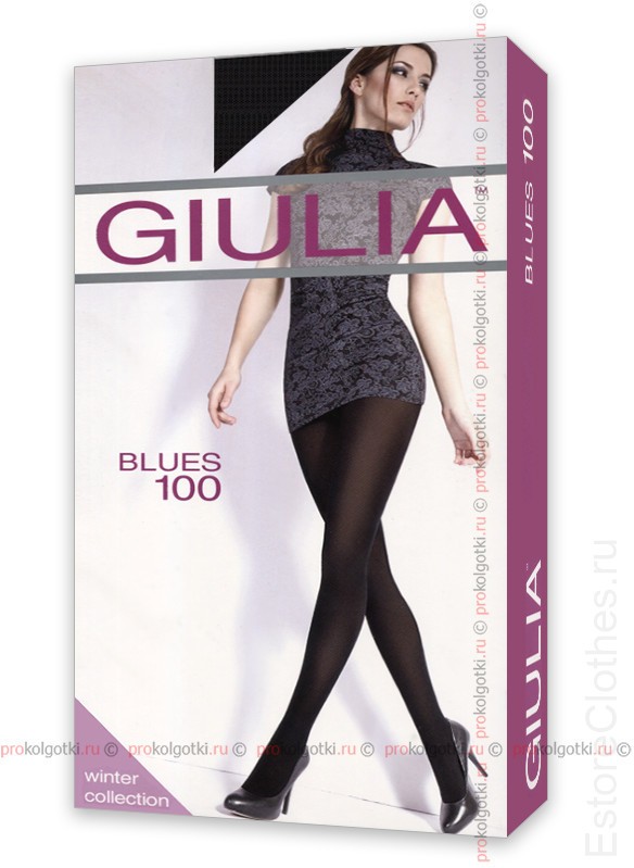 GIULIA BLUES 100 3-M, 100 den, Nero фото 1 — EstoreClothes