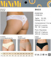 Трусы женские MINIMI INTIMO BO261 Brasiliana S(44), Nero фото 3 — EstoreClothes