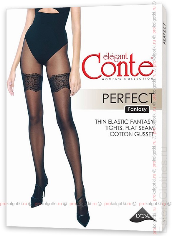 CONTE elegant PERFECT 30 3-M, 30 den, Bronz фото 1 — EstoreClothes