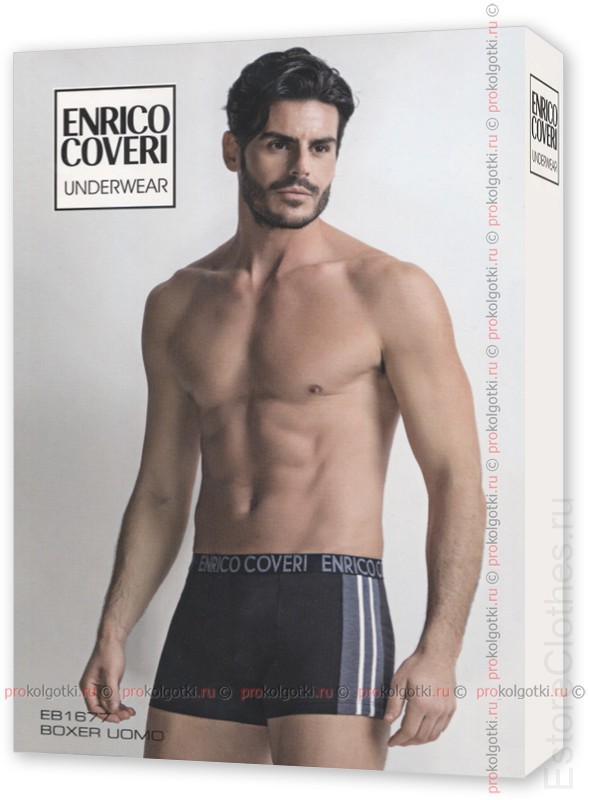 ENRICO COVERI EB1677 uomo boxer 7-XXL, Nero фото 1 — EstoreClothes ENRICO COVERI EB1677 uomo boxer 7-XXL, Nero фото 1 — EstoreClothes