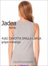 JADEA 4182 CANOTTA Spalla larga S, Nero фото 3 — EstoreClothes