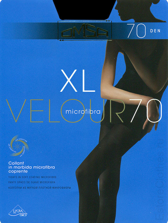 Колготки OMSA VELOUR 70 XL