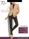 Колготки GLAMOUR VELOUR 70 3-M, 70 den, Nero фото 1 — EstoreClothes