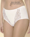 Трусы ALLA BUONE TAGLIE 5024 Slip 4(L), Bianco фото 2 — EstoreClothes