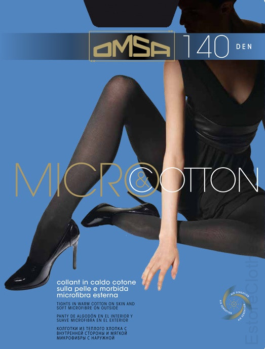 Колготки OMSA MICROCOTTON 140 фото 1 — EstoreClothes