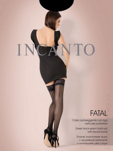 Чулки со швом INCANTO FATAL 20 Auto — EstoreClothes