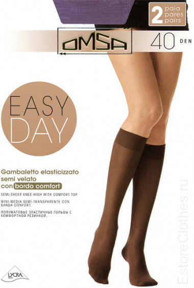 Гольфы OMSA EASY DAY 40 Gambaletto — EstoreClothes