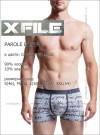 X-FILE PAROLE BOXER XXL(54), Grigio Melange фото 3 — EstoreClothes