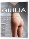 GIULIA IMPRESSO STRING 20 4-L, 20 den, Nero фото 1 &mdash; EstoreClothes