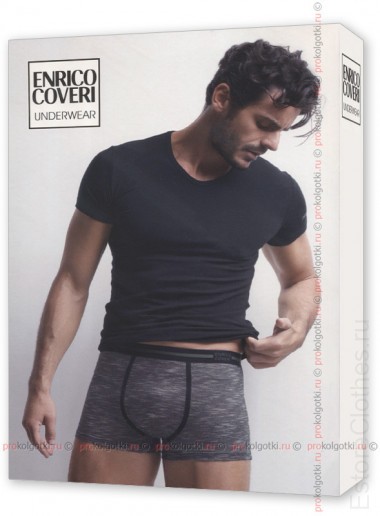 ENRICO COVERI EC1669 uomo coord. boxer - t-shirt — EstoreClothes