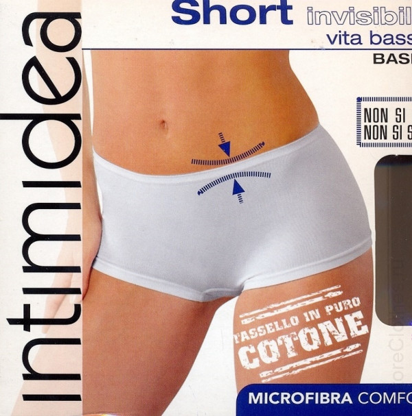 Трусы шорты INTIMIDEA SHORT INVISIBILE Vita Bassa