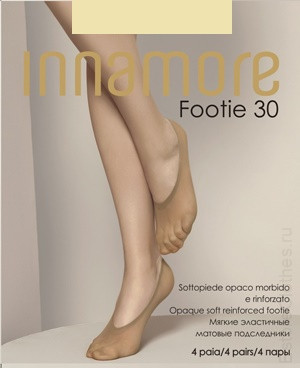 Подследники INNAMORE FOOTIE 30 SOLETTO (4 пары) — EstoreClothes