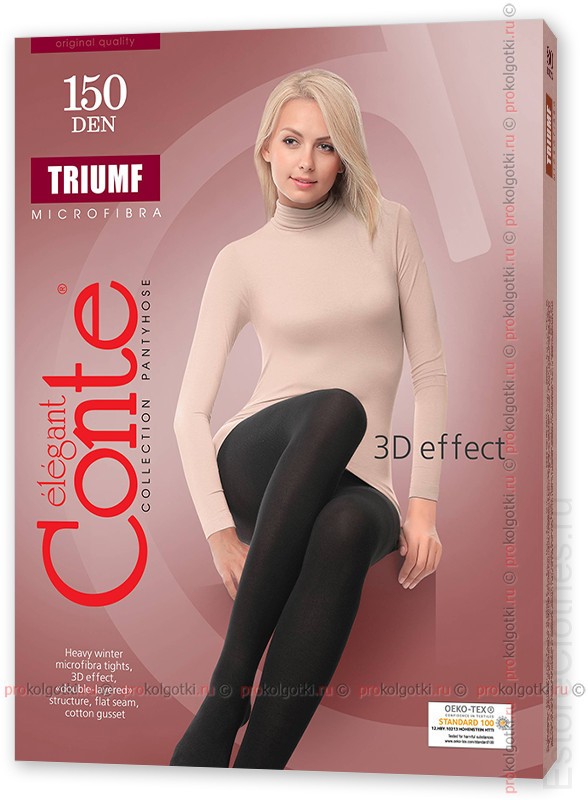 CONTE elegant TRIUMF 150 3-M, 150 den, Grafit фото 1 — EstoreClothes CONTE elegant TRIUMF 150 3-M, 150 den, Grafit фото 1 — EstoreClothes
