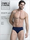 ENRICO COVERI ES1674 uomo slip 5-L, Blu фото 3 — EstoreClothes