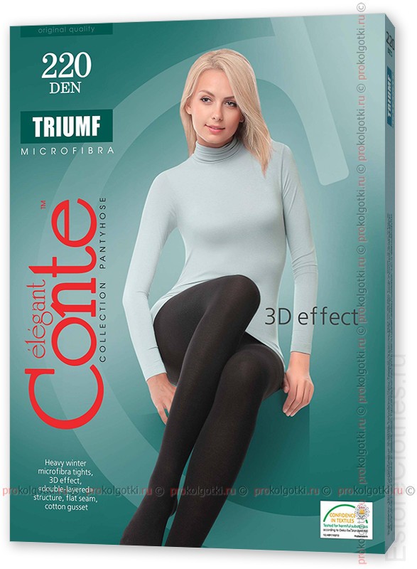 CONTE elegant TRIUMF 220 XL 5-XL, 220 den, Nero фото 1 — EstoreClothes CONTE elegant TRIUMF 220 XL 5-XL, 220 den, Nero фото 1 — EstoreClothes